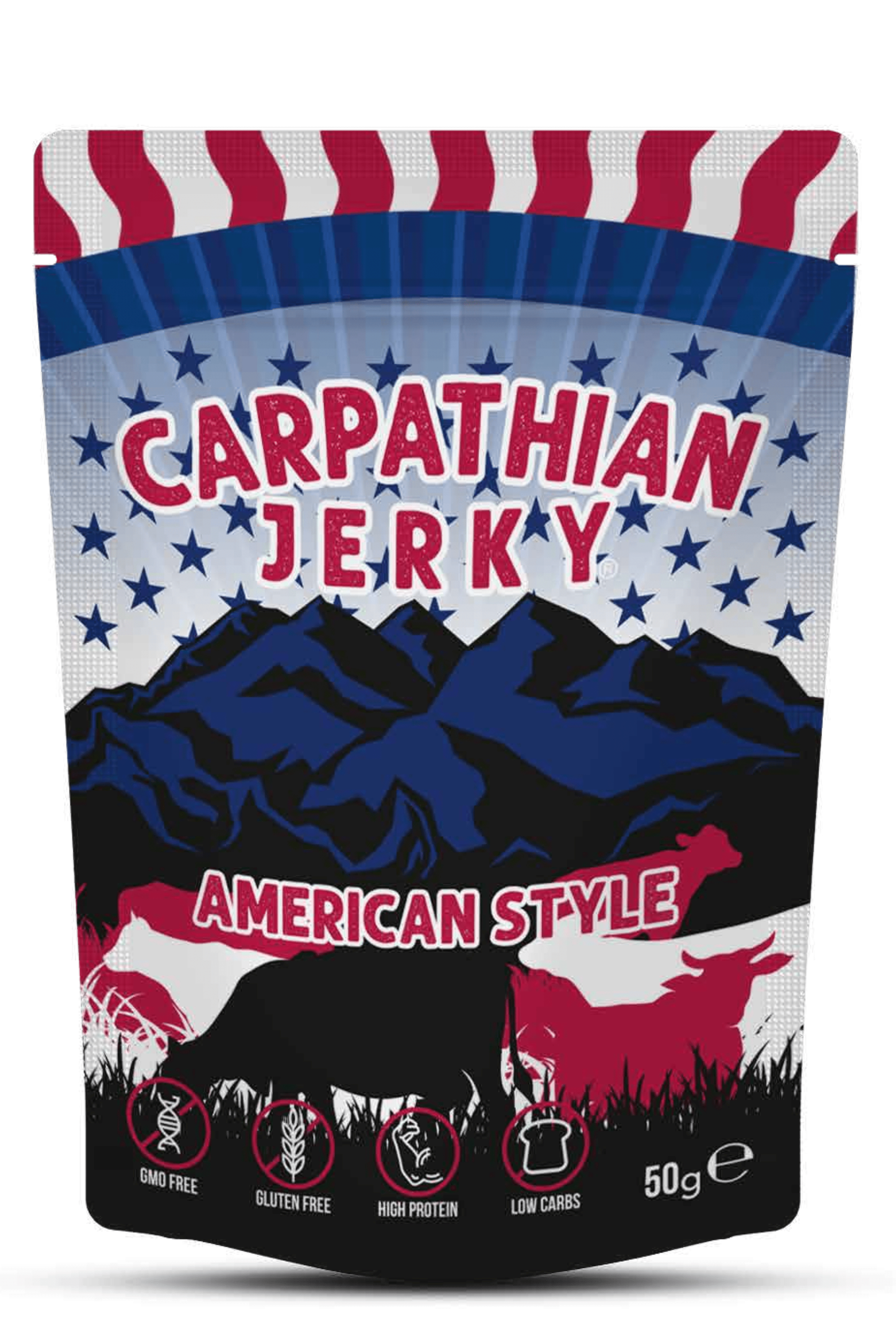 Carpathian Jerky Amerikaanse Stijl - Carpathian Jerky