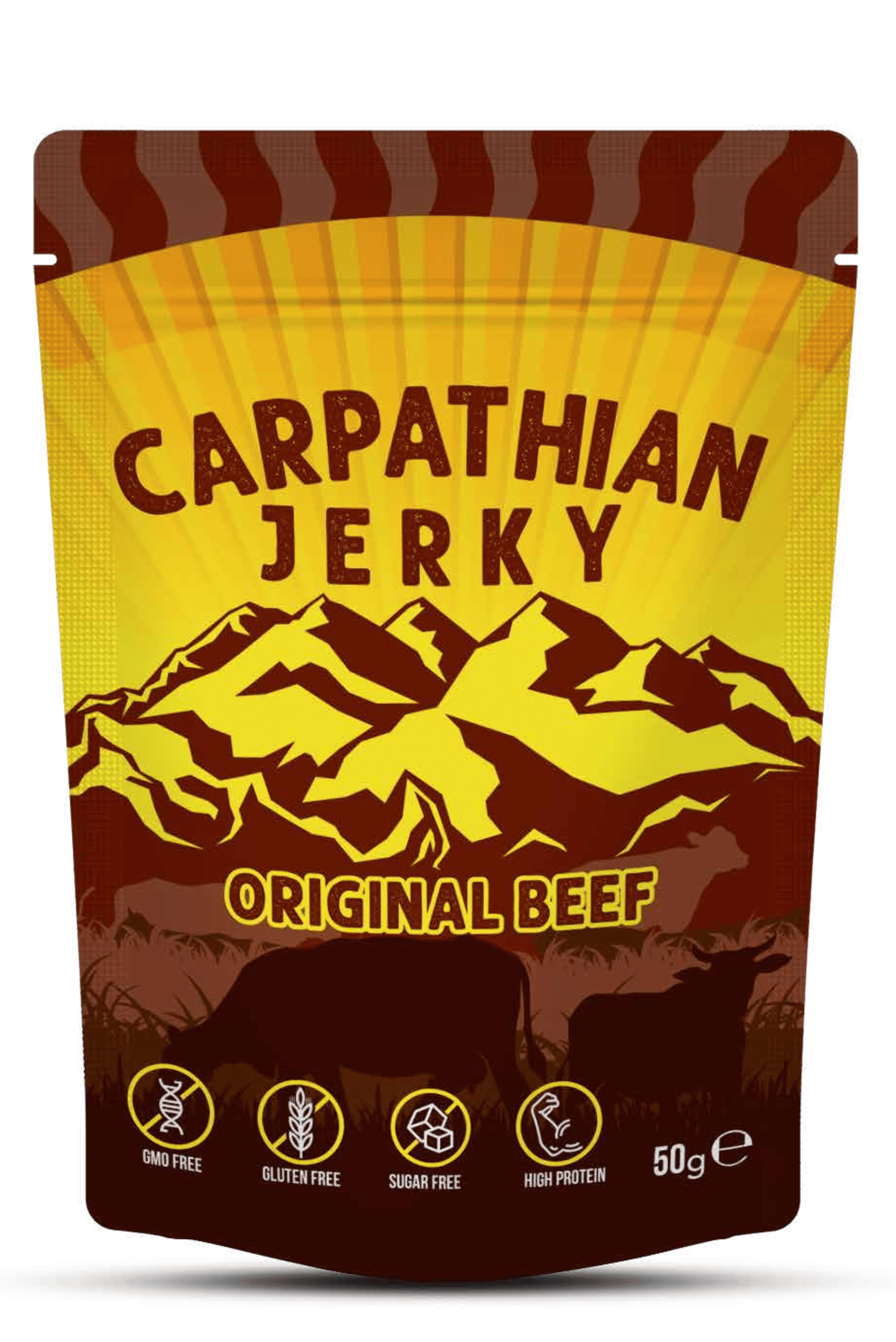 Carpathian Jerky Original Rundvlees - Carpathian Jerky